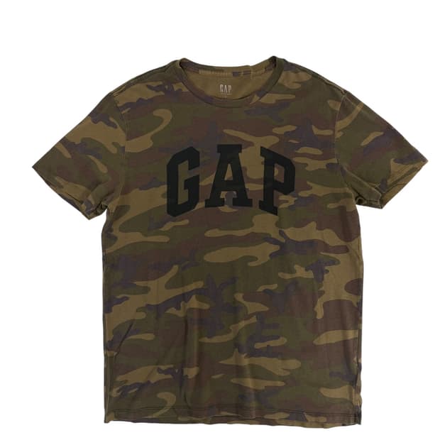 Gap 카모 반팔티 (m)