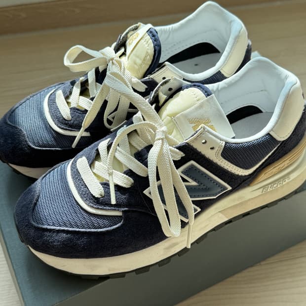 뉴발란스 레거시 574 네이비 230