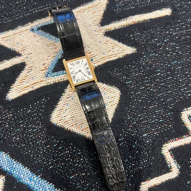 Cartier tank solo LM 사이즈