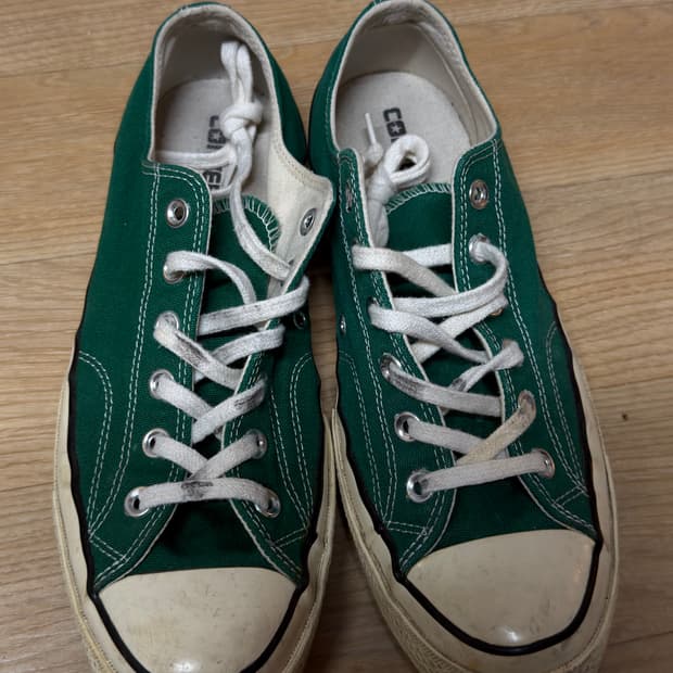 컨버스 로우 척70 그린