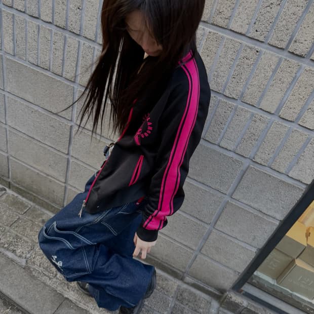 히스테릭 글래머 기타 지퍼 히스걸 집업