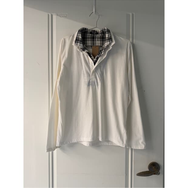 일본빈티지 체크 레이어드 롱슬리브