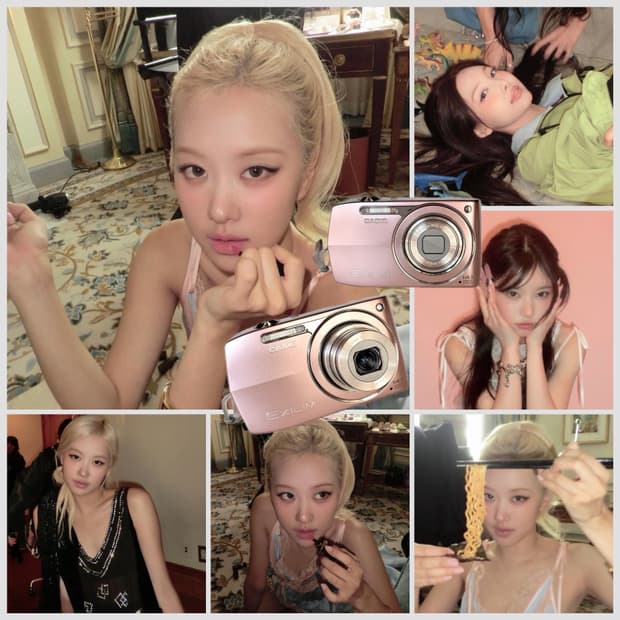 🎀로제• 모카 아이돌 픽! 🎀카시오 엑실림 EX-Z2300 핑크