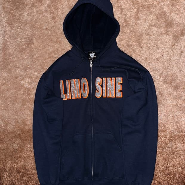 Limosine 리무진 반짝이 후드집업