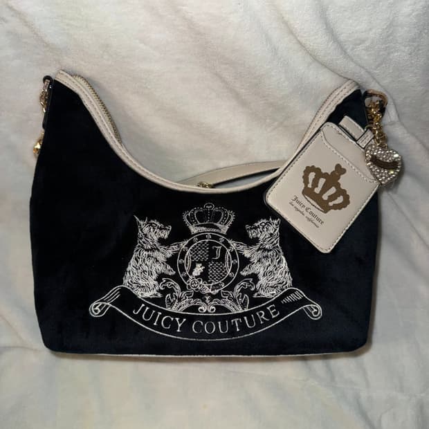 쥬시꾸뛰르 클래식 스코티독 블랙 벨벳 갸루 베메필