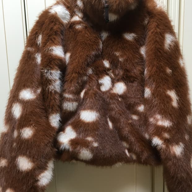 갭 X 샌디리앙 퍼 하프집 풀오버 자켓 XXS/XS