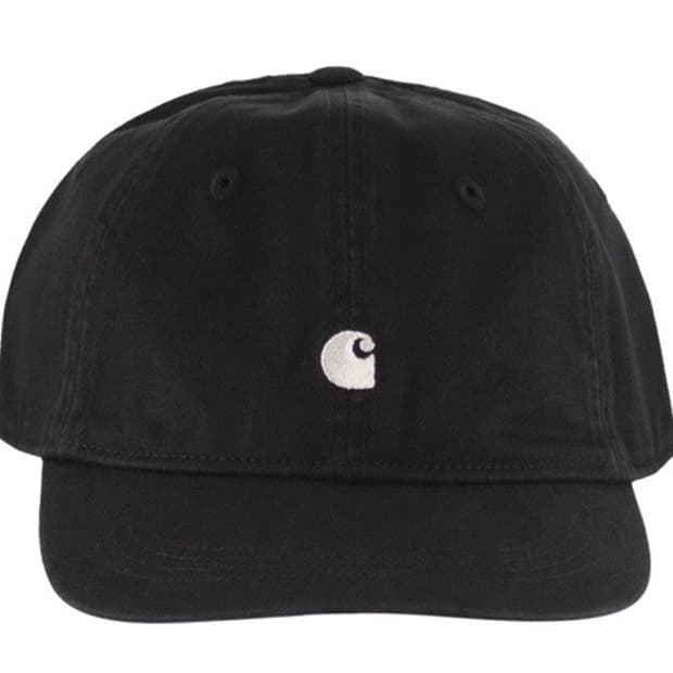 칼하트 블랙(검정) 매디슨 로고 볼캡