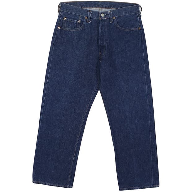 1980s USA 리바이스 501 셀비지 66후기 데님 팬츠 빈티지 미제