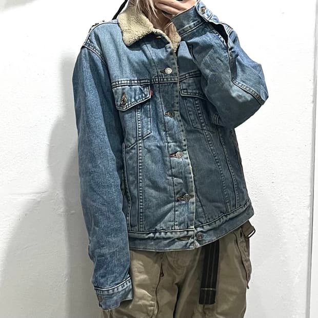 리바이스 70520 세르파 데님자켓