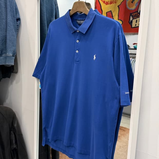 00s Polo Golf 폴로 골프 pk 반팔 티셔츠 (Blue)
