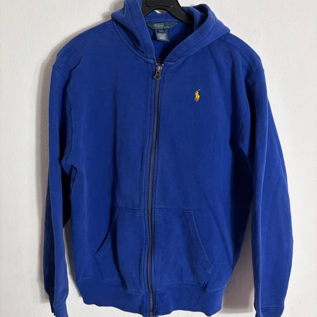 폴로 랄프로렌 블루 후드집업(L)
