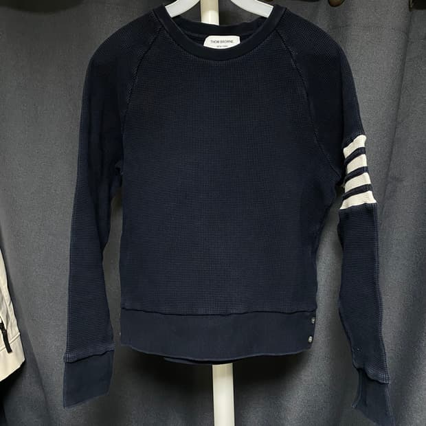 톰브라운 와플 니트 맨투맨 3사이즈