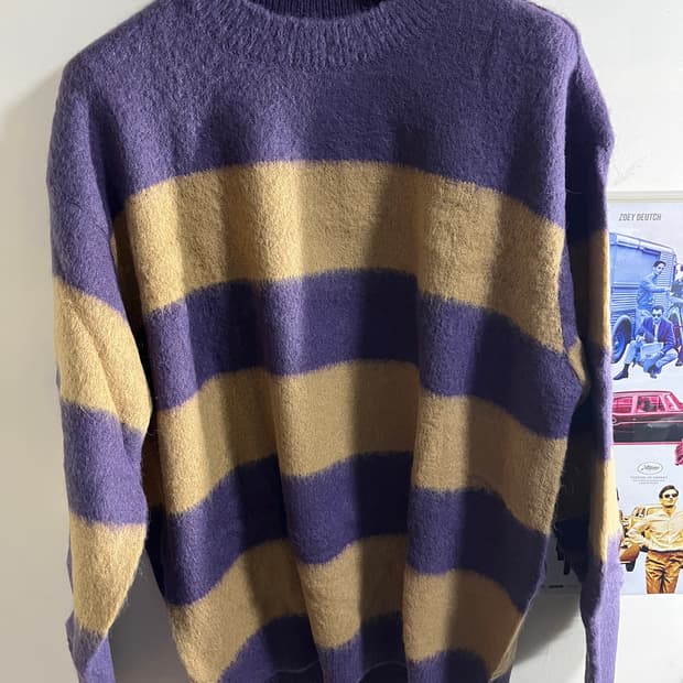 8divison 스트라이프 니트