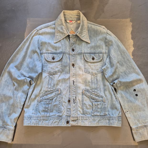 70s Levi's panatela tops denim jacket