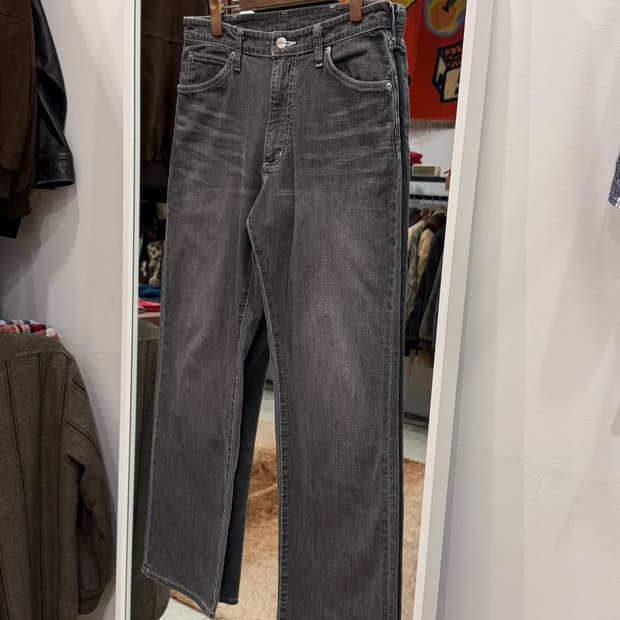 Wrangler 랭글러 흑청 데님 팬츠 (31inch)