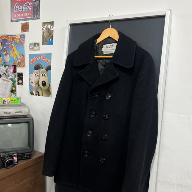 Schott USA 쇼트 오리지널 740N 더블 피코트