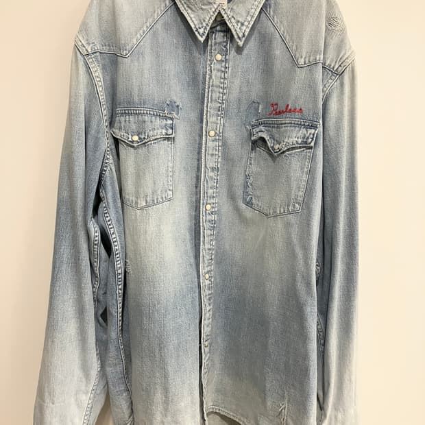 [4] 비즈빔 visvim 소셜스컬프쳐 셔츠 크래쉬