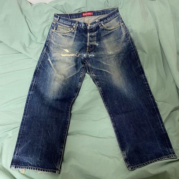 올드슈프림 셀비지