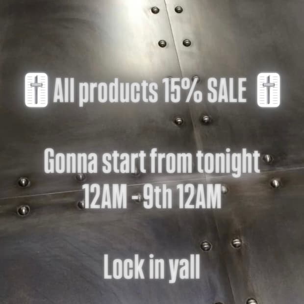 All products 15% SALE