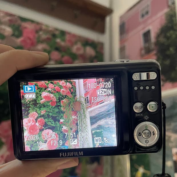 르세라핌 채원디카📸) 후지필름 파인픽스 j30