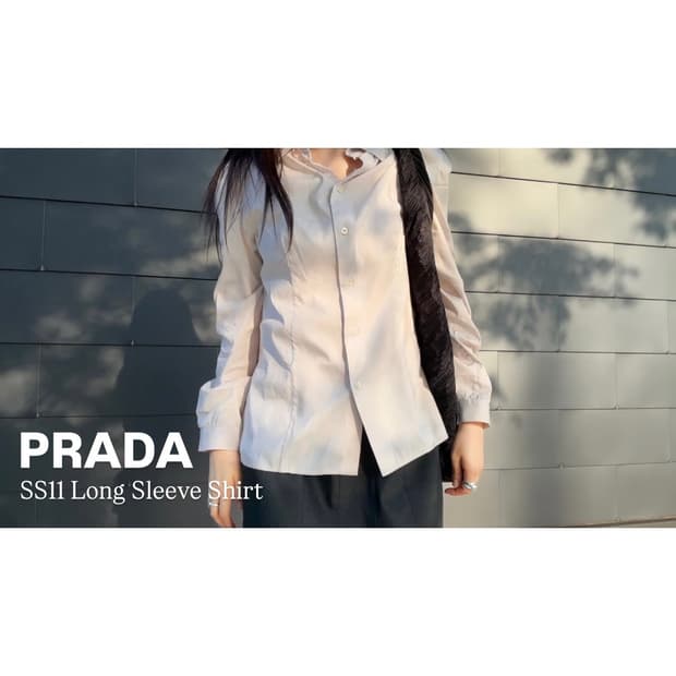 SS11 Prada Long Sleeve Shirt