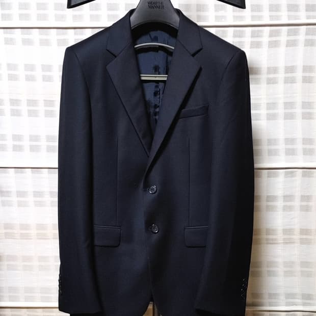 (한섬) 타임 옴므 네이비 정장 수트 48 / 82