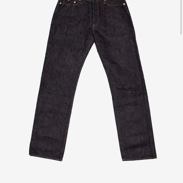 스튜디오다치산 SD-101 셀비지 데님 원워시 36사이즈