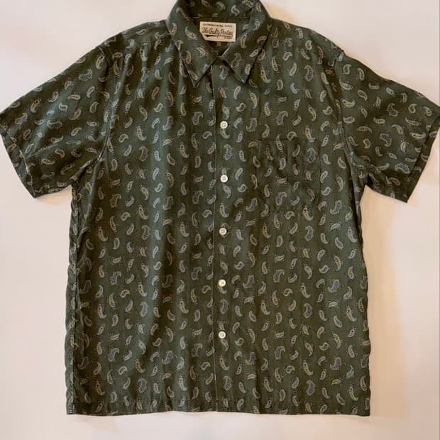 WACKO MARIA Paisley Hawaiian shirt