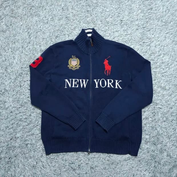 폴로 치프키프 빅포니 뉴욕 투웨이집업 L
