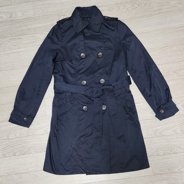 VISIT in NEWYORK 브랜드 차콜네이비  트렌치