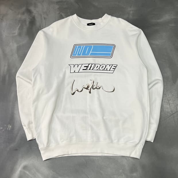  웰던 로고 맨투맨 y15262