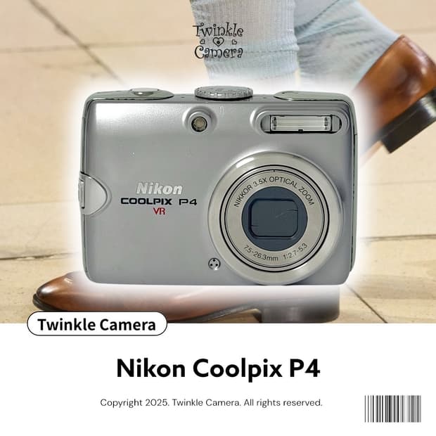 (태연/조이✨) Nikon 니콘 쿨픽스 P4