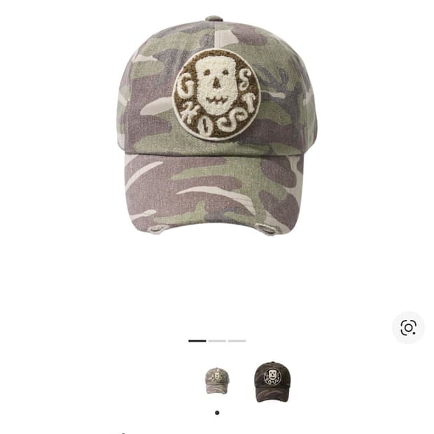 ETCE 고스트 캡 카모 새상품