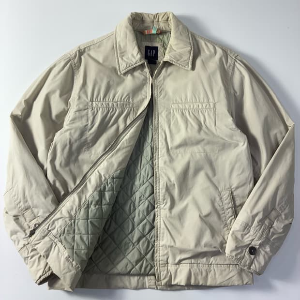 Gap  갭 크림 스윙탑 자켓 