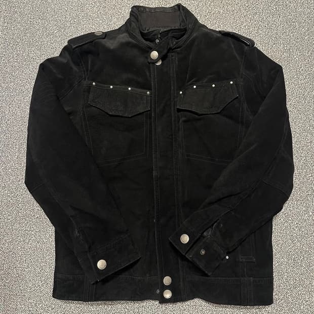 인터크루  돈피 스웨이드 자켓