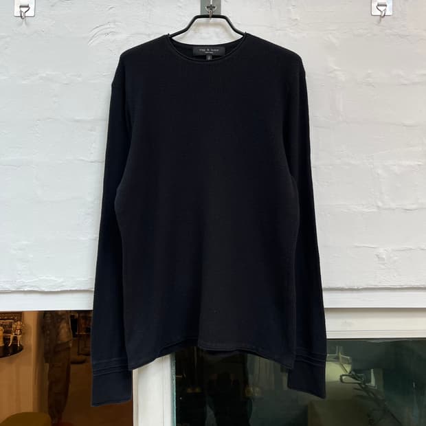 rag&bone 랙앤본 블랙 풀오버 니트 S