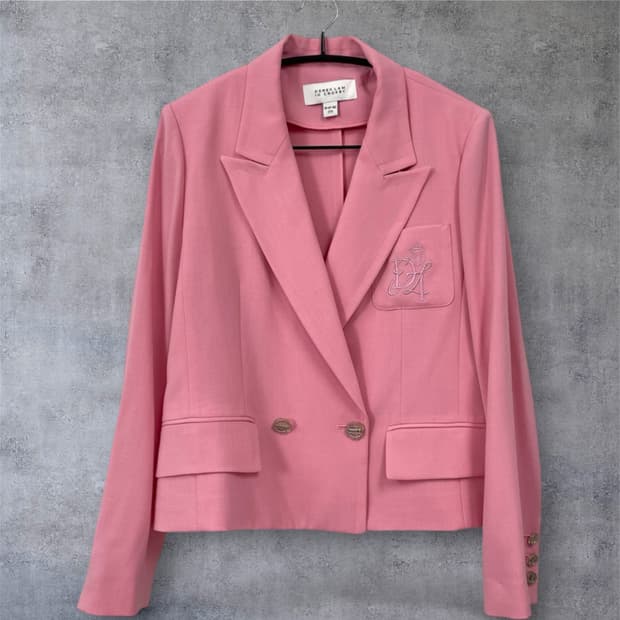 DEREK LAM 10 CROSBY 데렉램10크로스비 핑크 크롭자켓 77