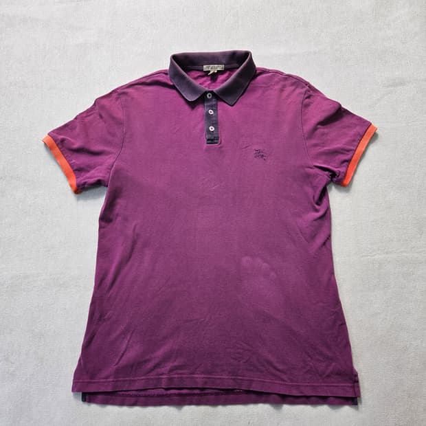 L 버버리 카라 반팔 티셔츠 0306Y