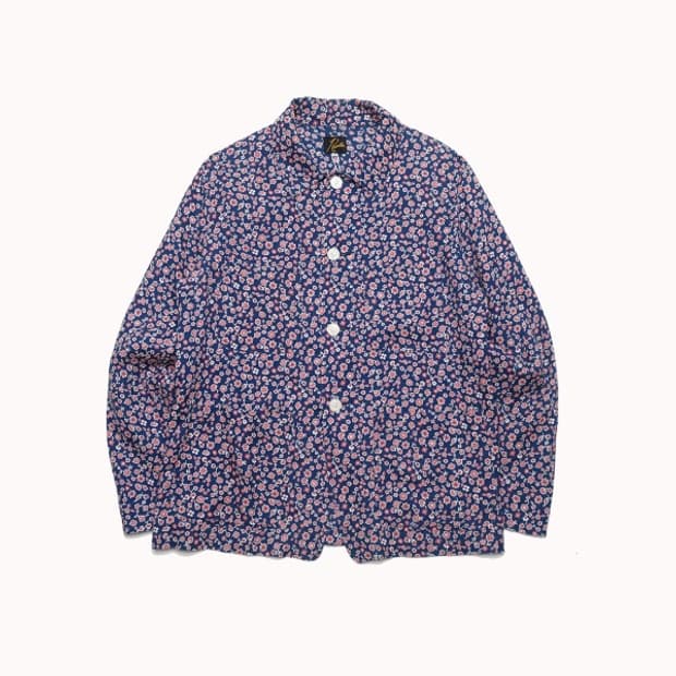 linen floral jacket