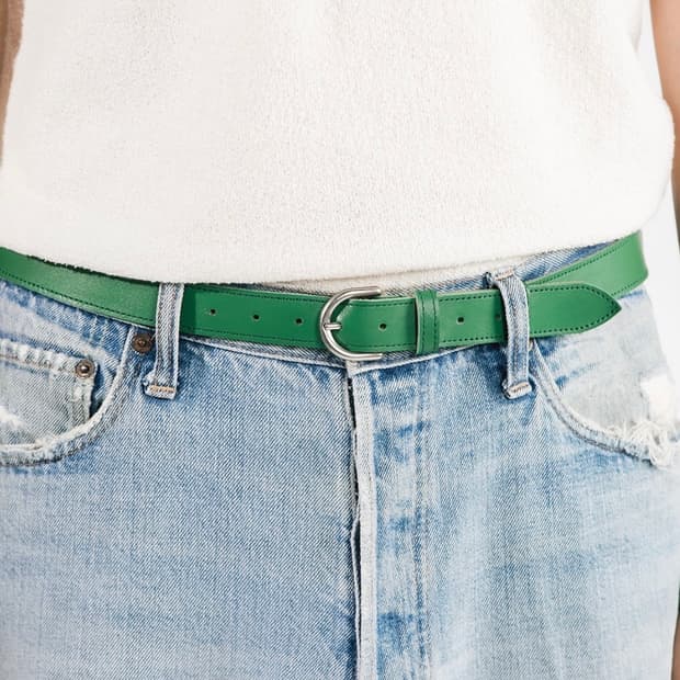 [95] 라보트가르디안 25mm 그린 레더벨트