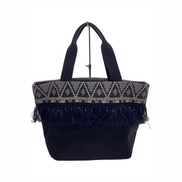 이세이미야케 플리츠 플리즈 코튼 토트백