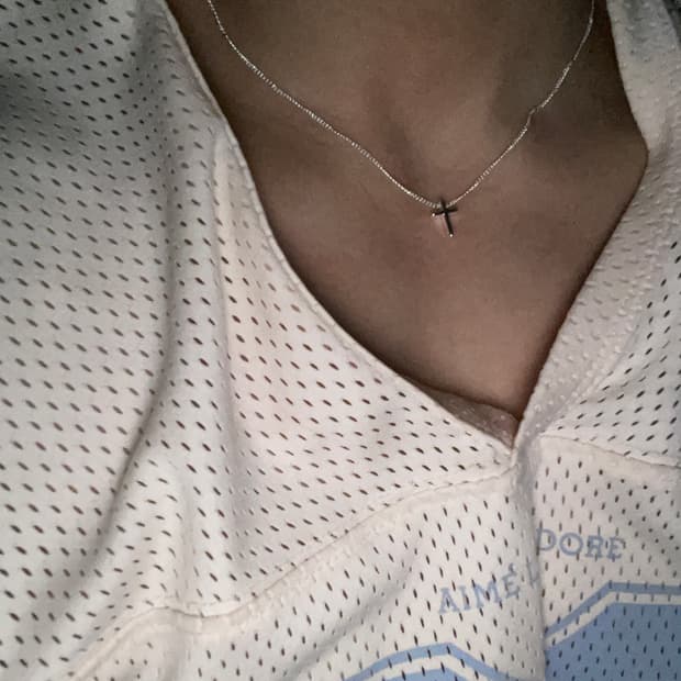 (45cm짧은남자목걸이) S925 Custom 45cm Necklace