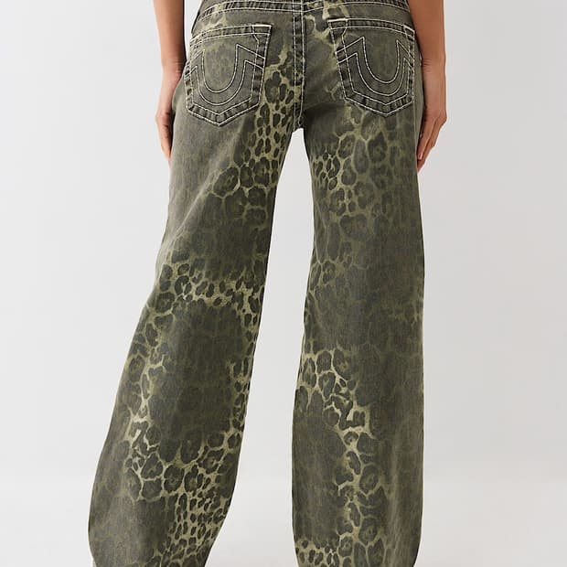 [새제품] 트루 릴리젼 로우라이즈 빅티 데님 팬츠