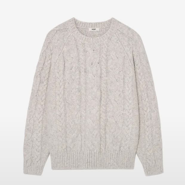 글로니 G 케이블 니트