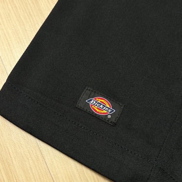 디키즈 버뮤다 더블니 반바지 블랙 루즈핏 멀티포켓 와이드 워크팬츠