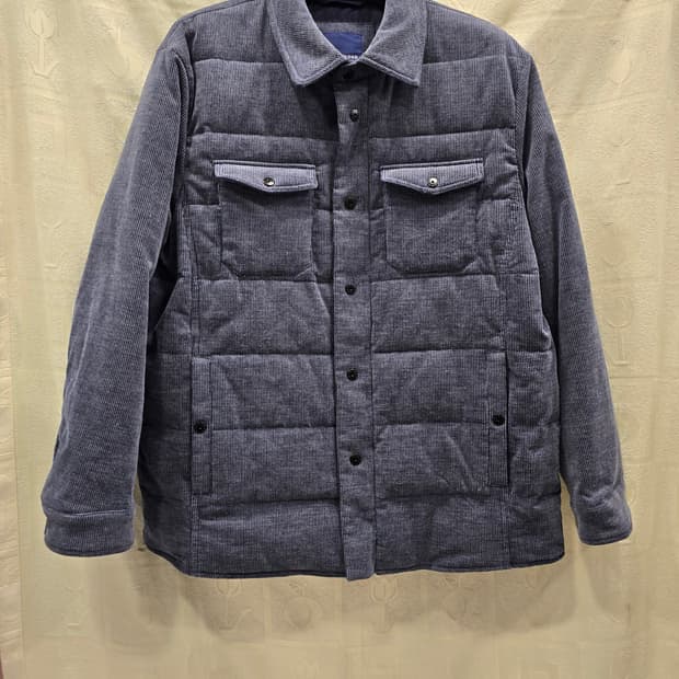 거의새거) 코오롱 브렌우드 코듀로이 패딩 셔츠 자켓 110