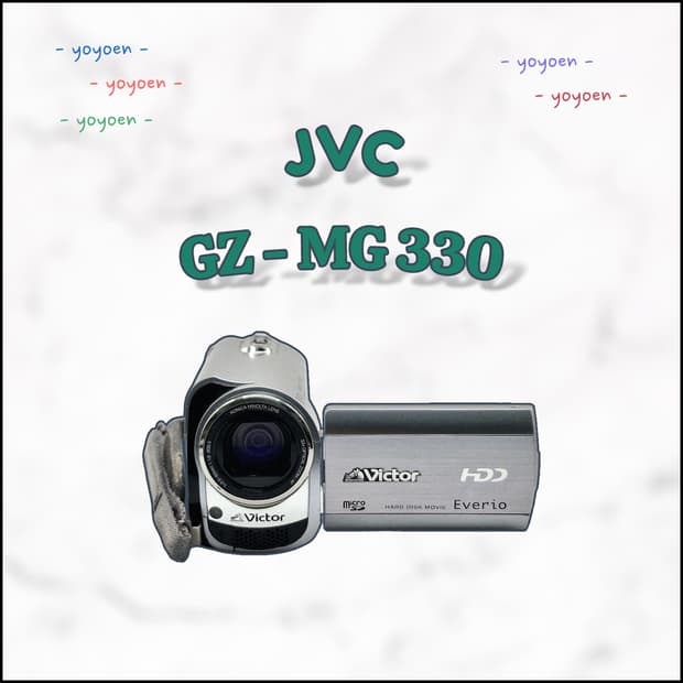 JVC GZ-MG330 빈티지캠코더