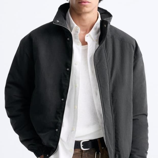 자라 하이테크 봄버점퍼 남자105