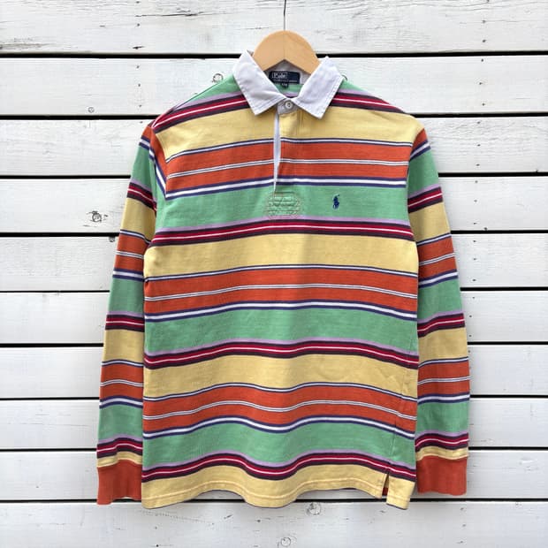 Polo 폴로 스트라이프 럭비티 롱슬리브 티셔츠