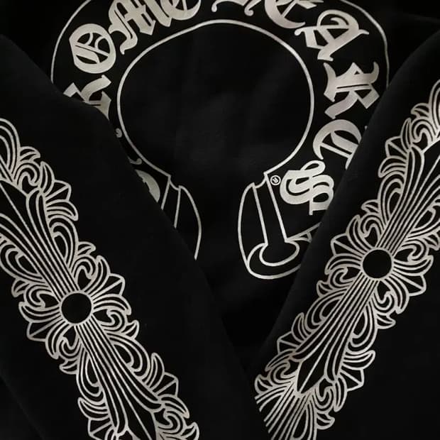 xl)크롬하츠 플로랄 후드티